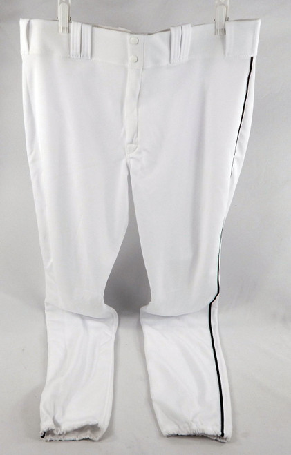 2012 Miami Marlins Game Issued White Baseball Pants Size 38 793