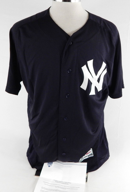 2018 New York Yankees Austin Romine #28 Game Used Navy Jersey ST P 44 638