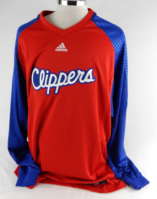 2004-06 Los Angeles Clippers Game Issued Red Shooting Shirt 3XL 938