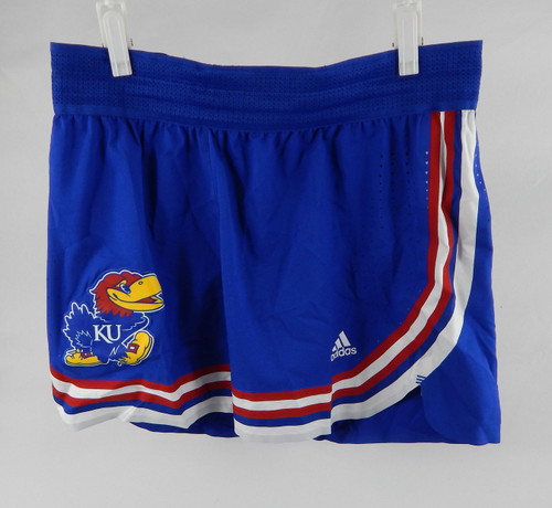 2022-23 Kansas Jayhawks Game Issued Blue Shorts Basketball XLN2 581