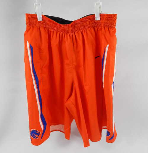 Boise State Broncos #5 Game Used Orange Shorts Basketball L 411