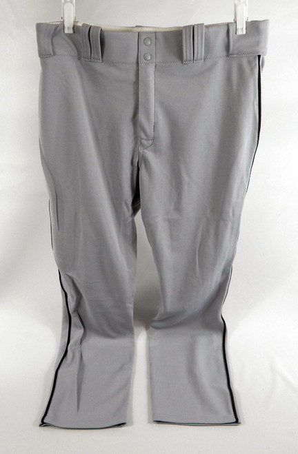 Miami Marlins Game Used Grey Baseball Pants Size DP101224