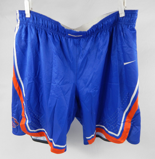 2021-22 Boise State Broncos #21 Game Used Blue Shorts Basketball XXL 420