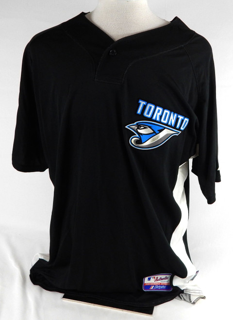 2007-10 Toronto Blue Jays #71 Game Used Black Jersey ST BP 50 663