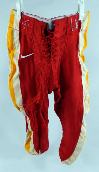 2000s Iowa State Cyclones Game Issued Red Football Pants Size M DP100883