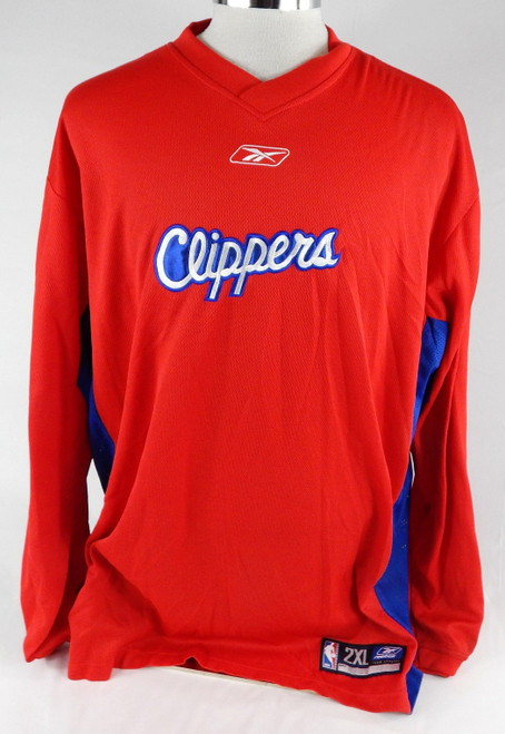 2002-03 Los Angeles Clippers Tremaine Fowlkes #32 Game Used Red Shooting Shirt 0