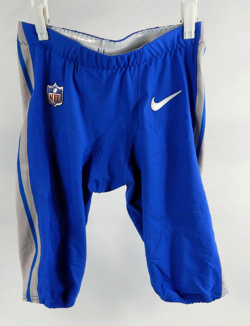 2023 Detroit Lions Game Issued Blue Football Pants Size 32 DP101113