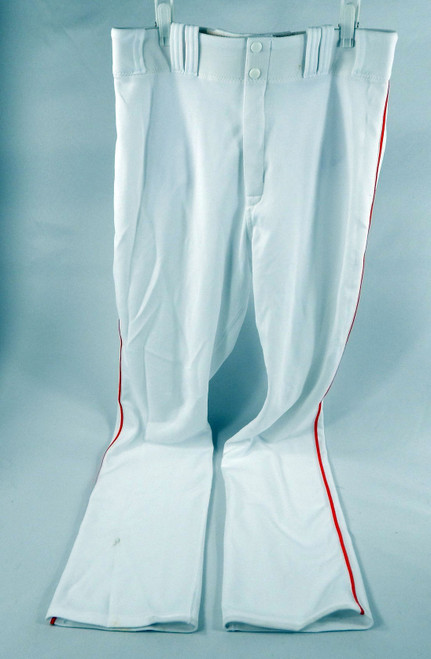 2013 Miami Marlins Nick Green #22 Game Used White Baseball Pants 35 DP103137