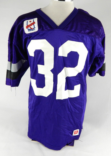 1994 Cleveland Thunderbolts Donald Mollick #32 Game Issued P Used Purple Jersey