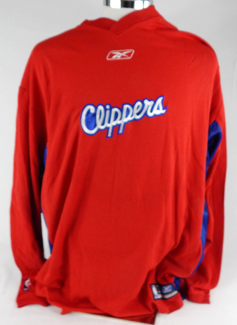 2003-04 Los Angeles Clippers Bobby Simmons #21 Game Used Red Shooting Shirt 517