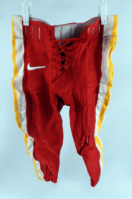 2000s Iowa State Cyclones Game Issued Red Football Pants Size M DP100876