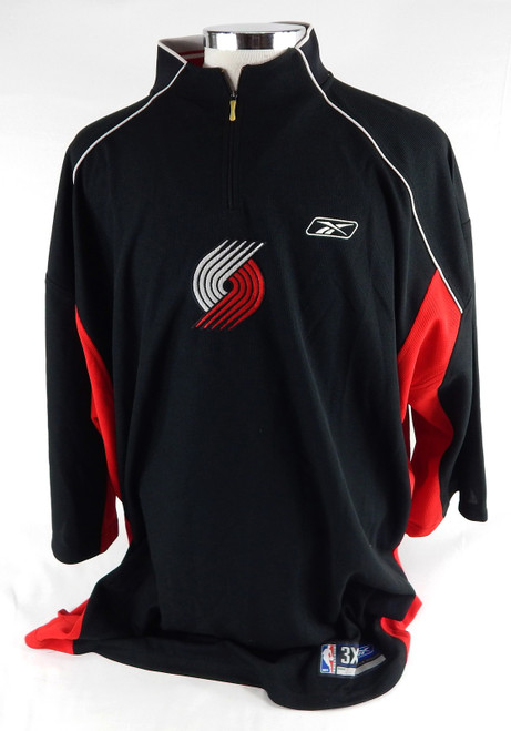 2004-05 Portland Trail Blazers Game Issued Black Shooting Shirt 3XL 484
