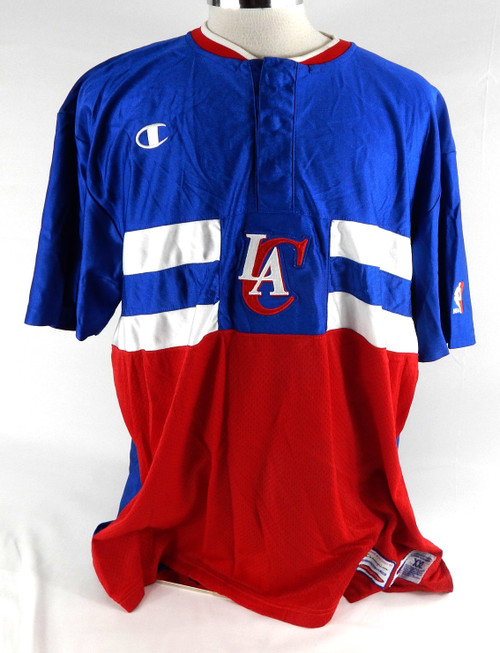 1999-00 Los Angeles Clippers #32 Game Used Blue Shooting Shirt XXL 785