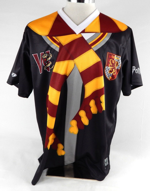 2025 Wisconsin Timber Rattlers #29 Game Used Black Jersey Harry Potter Gryffindo