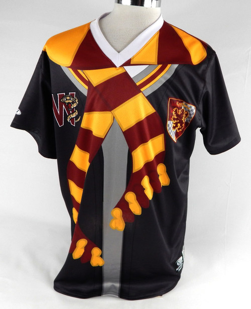 2025 Wisconsin Timber Rattlers #18 Game Used Black Jersey Harry Potter Gryffindo