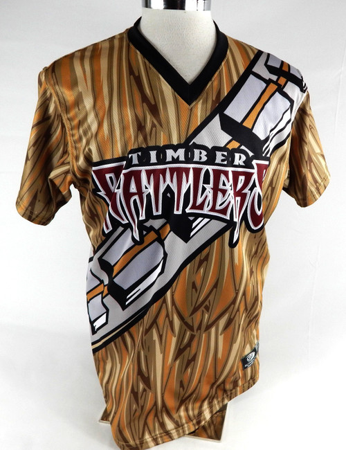 2025 Wisconsin Timber Rattlers #4 Game Used Brown Jersey Star Wars Night 44 998
