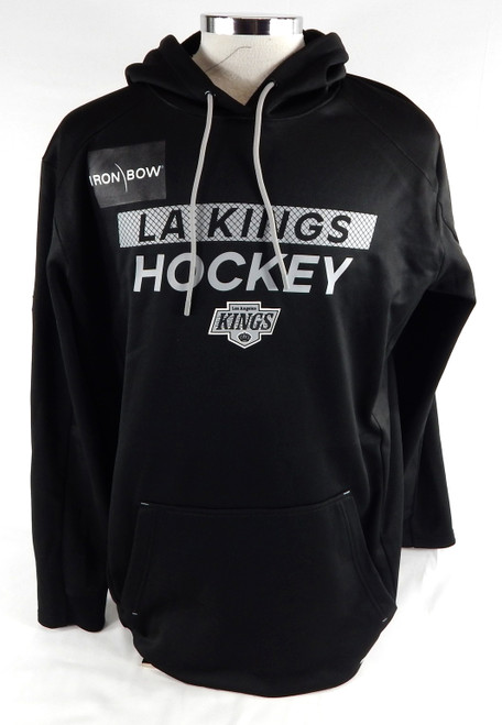 2024-25 Los Angeles Kings Jim Hiller # Team Issued Black Sweatshirt XL 765