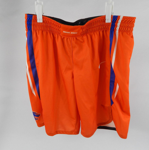 2019-20 Boise State Broncos #11 Game Used Orange Shorts Basketball M 403