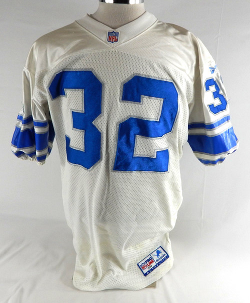 1998 Detroit Lions Bryant Westbrook #32 Game Used White Jersey 46 425