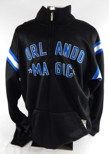 2000s Orlando Magic Game Issued Black Warm Up Jacket Hardwood Classic 2XL 203