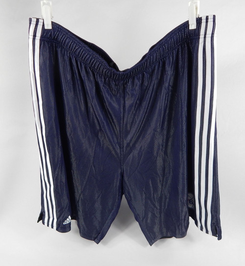 2009-10 Philadelphia 76ers Game Issued Navy Practice Shorts Basketball 4XLT 400
