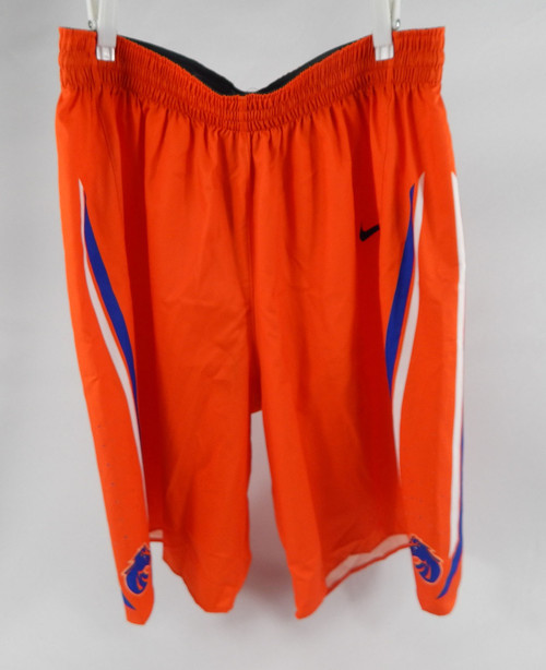 Boise State Broncos #43 Game Used Orange Shorts Basketball XL 406