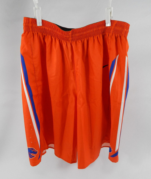 Boise State Broncos #1 Game Used Orange Shorts Basketball XL 410