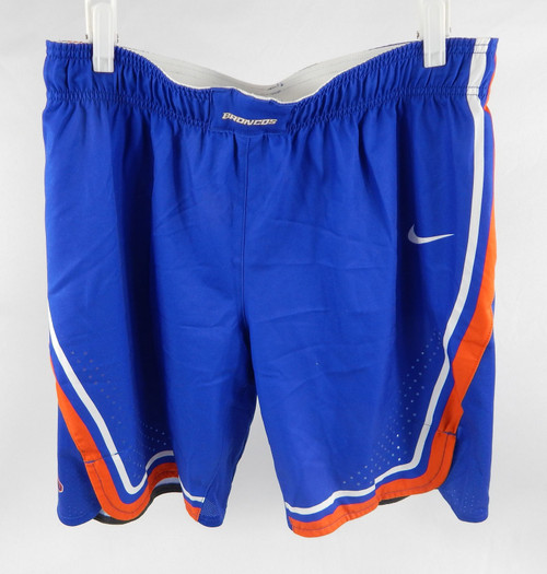 2019-20 Boise State Broncos #5 Game Used Blue Shorts Basketball L 433