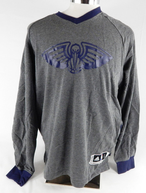 2015-16 New Orleans Pelicans Norris Cole #30 Game Issued Used Grey Shootin Shirt