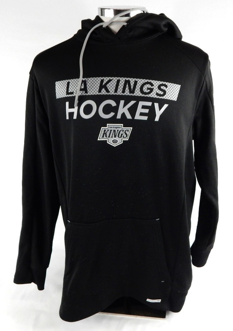 2024-25 Los Angeles Kings Dryden McKay #33 Team Issued Black Sweatshirt L 777