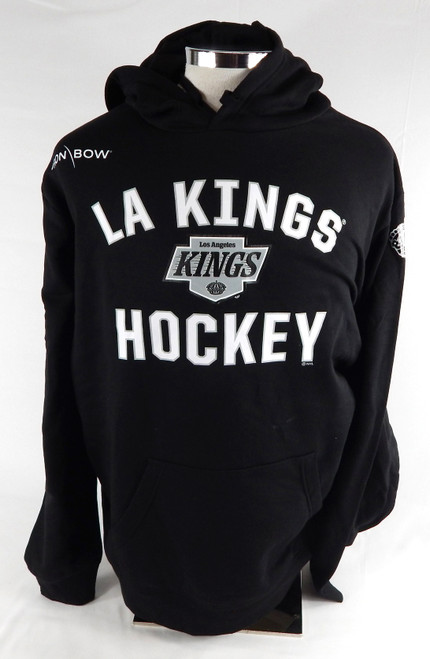 2023-24 Los Angeles Kings DJ Smith # Team Issued Black Hoodie Sweatshirt 2XL 773