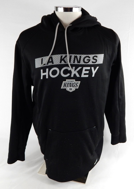 2024-25 Los Angeles Kings Cole Krygier #58 Team Issued Black Sweatshirt L 774