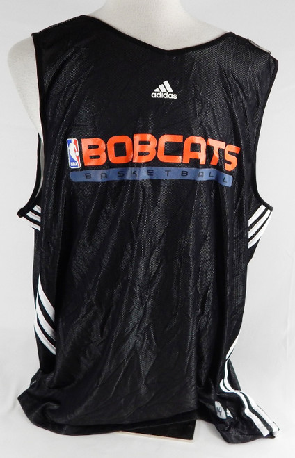 2008-10 Charlotte Bobcats DJ Augustin #14 Game Used Black Practice Jersey 020