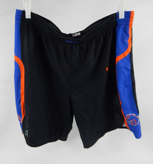 2016-17 Boise State Broncos #4 Game Used Black Shorts Basketball XL 465