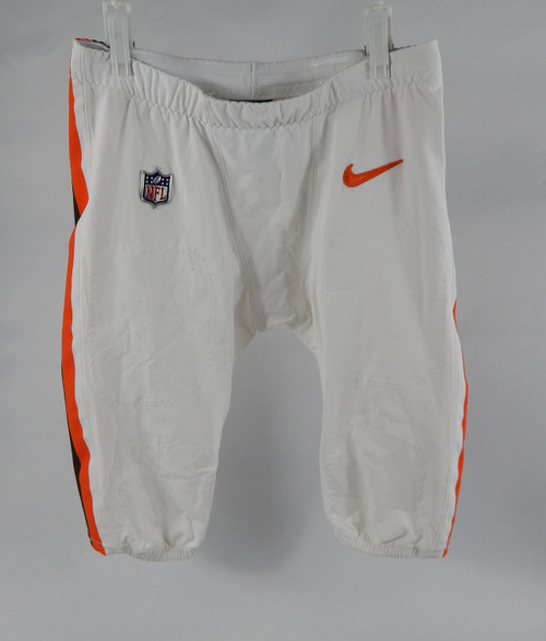 2025 Cleveland Browns Mohamoud Diabate #43 Game Used White Pants 36 497