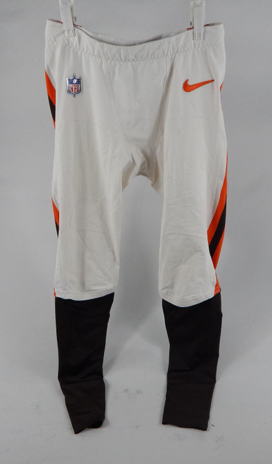 2025 Cleveland Browns Greg Newsome II #0 Game Used White Pants 32 498
