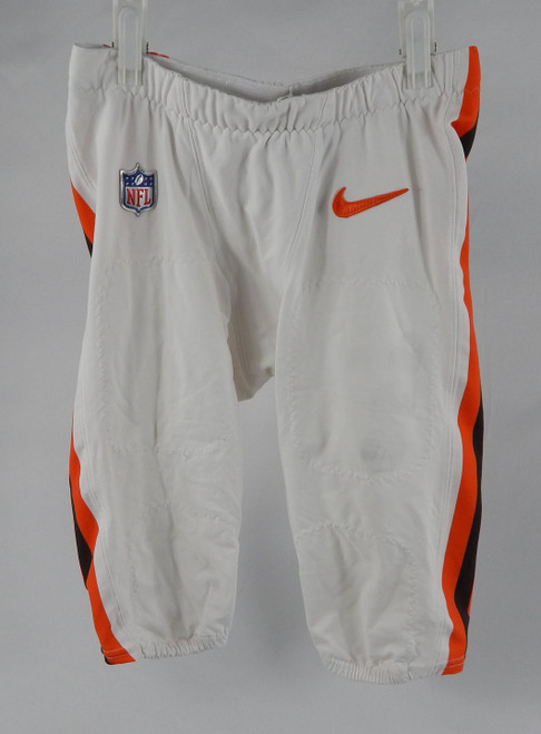 2025 Cleveland Browns Dylan Sampson #22 Game Used White Pants 32 502