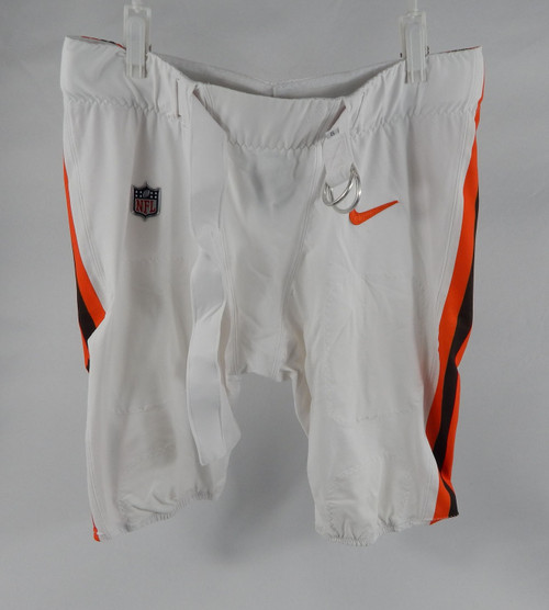 2025 Cleveland Browns Maliek Collins #96 Game Used White Pants 40 505