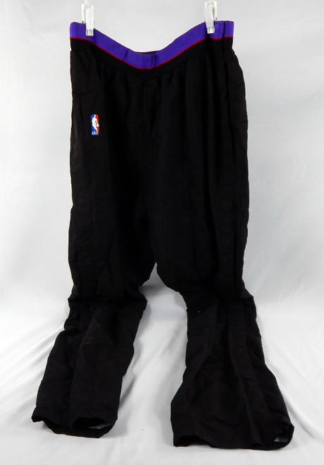 Toronto Raptors #4 Game Used Black Basketball Warm Up Pants Size 44 145
