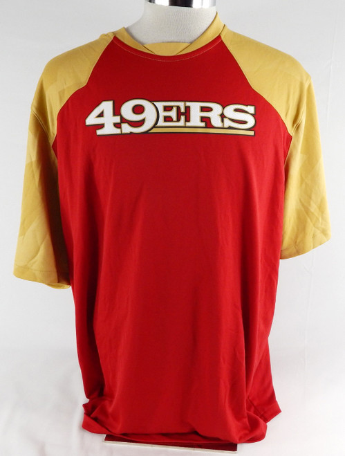2013 San Francisco 49ers # Team Issued Red Training Shirt XXL 801