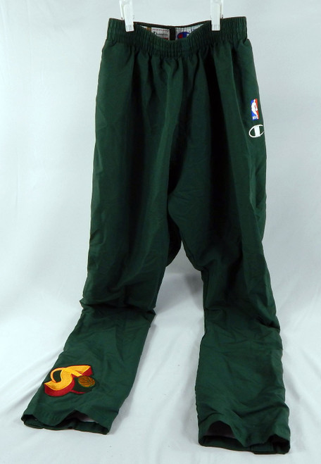 1990s Seattle SuperSonics #15 Game Used Basketball Warm Up Pants 34 124