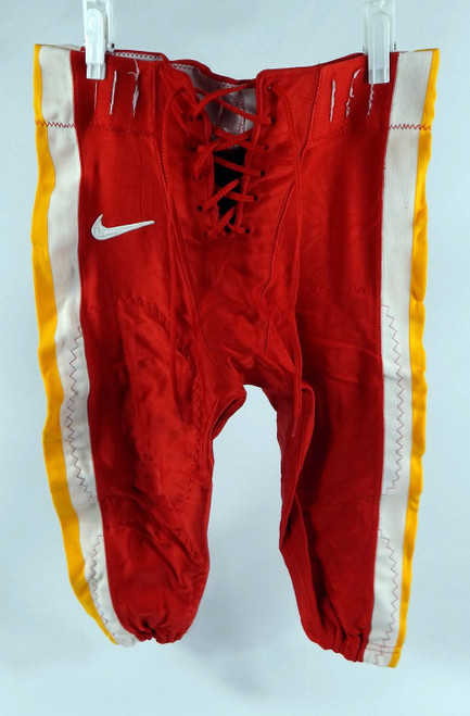 2000s Iowa State Cyclones Game Issued Red Football Pants Size M DP100872