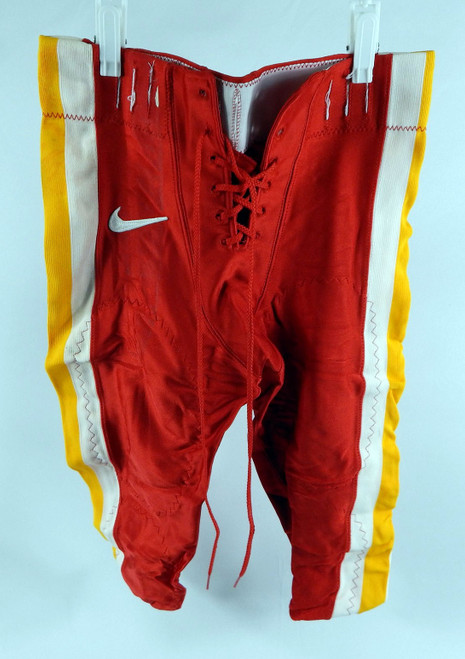 2000s Iowa State Cyclones Game Issued Red Football Pants Size M DP100871