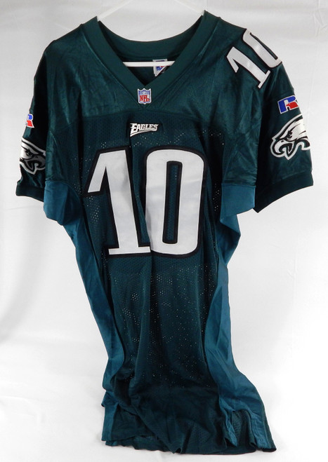 1990s Philadelphia Eagles #10 Game Issued Green Jersey 46 205