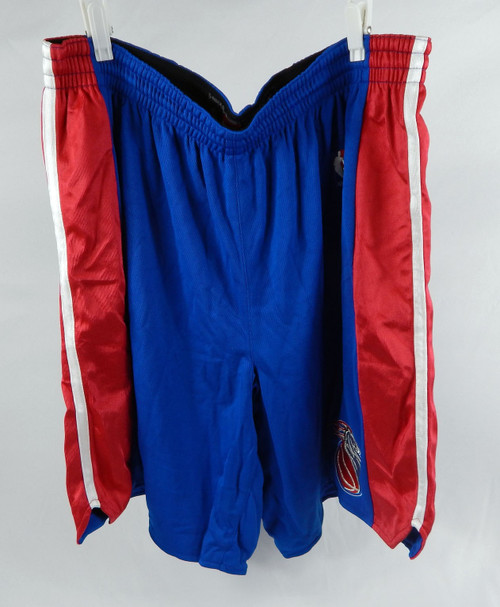 2001-04 Detroit Pistons #9 Game Used Blue Shorts 46 681