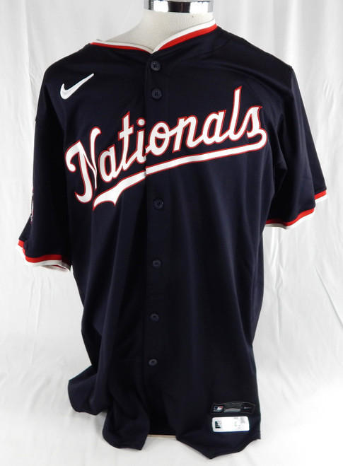 2025 Washington Nationals Andrew Chafin #53 Game Used Navy Jersey 50 683