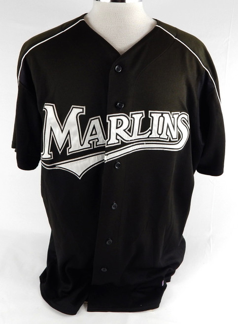 2003-06 Florida Marlins Lehl #39 Game Used Black Jersey ST BP XL 884