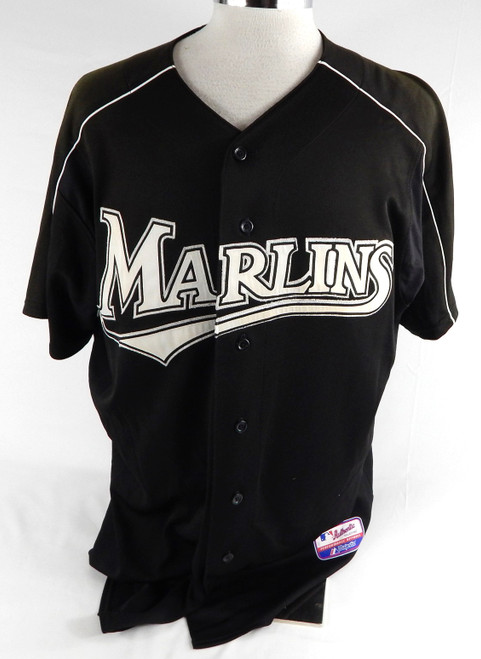 2003-06 Florida Marlins Paulino #54 Game Used Black Jersey ST BP XL 885