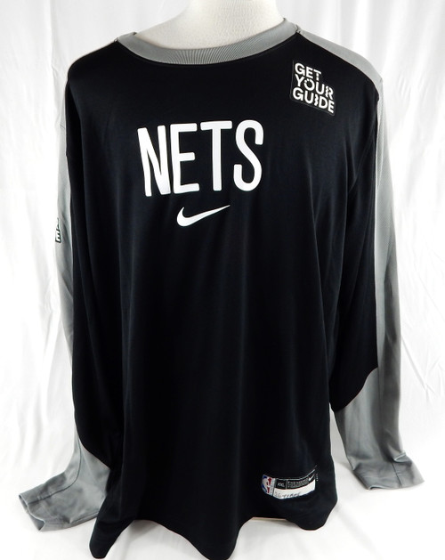 2024-25 Brooklyn Nets Drew Timme #26 Game Used Black Shooting Shirt XXL 134
