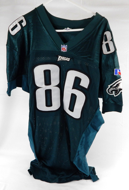 1996 Philadelphia Eagles Phillip Riley #86 Game Issued Green Jersey 46 235